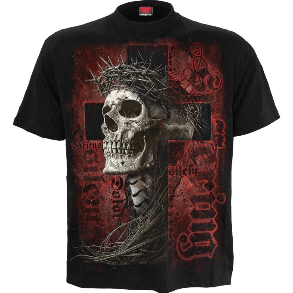 Spiral - Silent Suffering Heren Tshirt - Zwart
